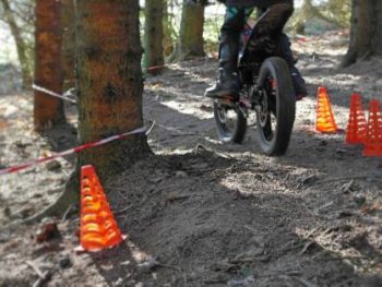 Trial Section traning with cones