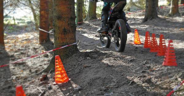 Trial Section traning with cones