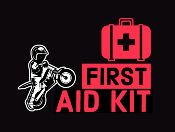 What to pack in your first aid kit, when riding motorcycle Trials